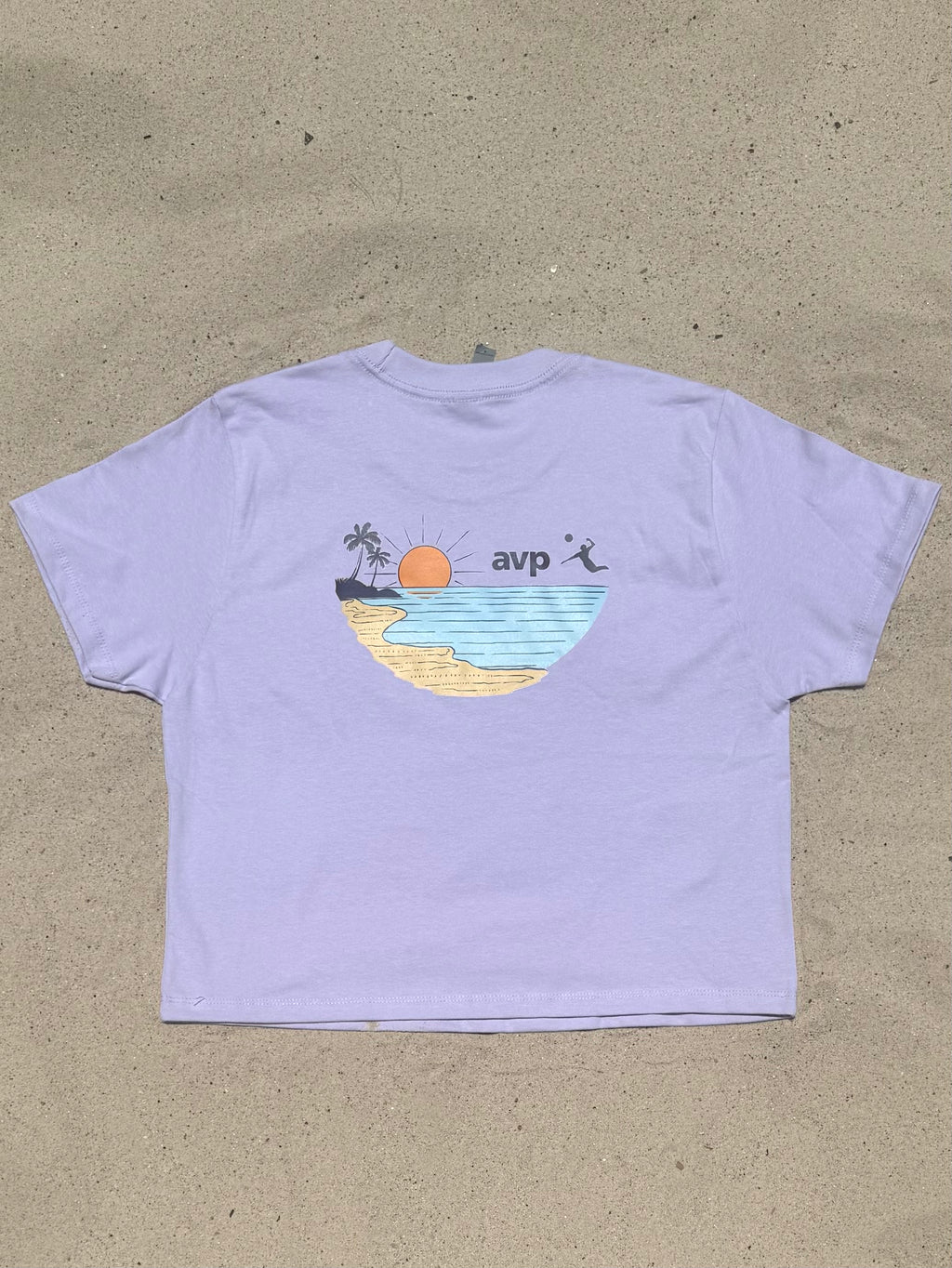 AVP SS CROP Tee (Lavender)