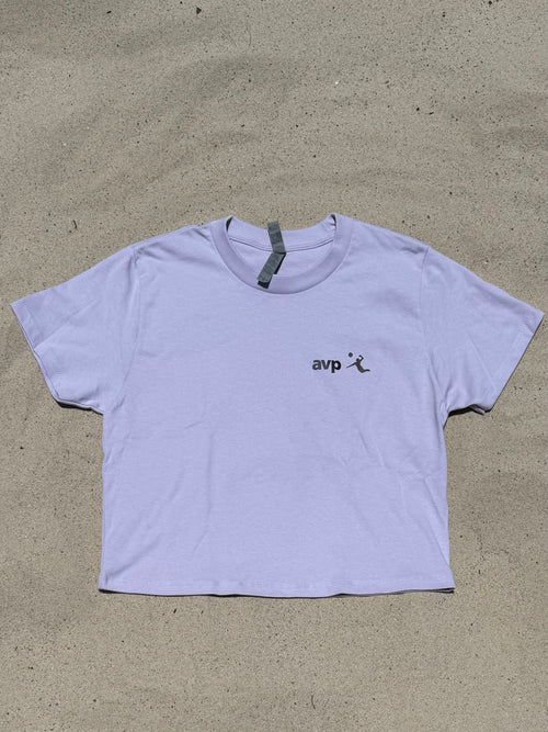 AVP SS CROP Tee (Lavender)